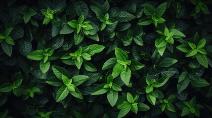 Wall Mural - Stock photo of a plant background ,  HD, Generative Ai