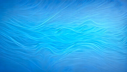 Poster - abstract blue gradient soft wave background with soft sunlight