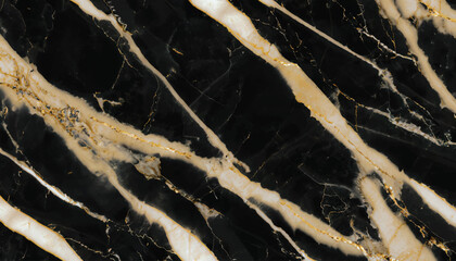 Wall Mural - black Portoro marble with golden veins. Black golden natural texture of marble abstract black, white, gold and yellow marble. hi gloss texture of marble stone wall tiles design vector illustration.