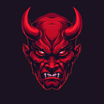 red devil head