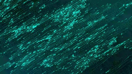 Poster - A point-and-line digital backdrop is used. plexus of glowing darkness. large data. a link or a network. Science and technological background in abstract. a 3D animated 4k video