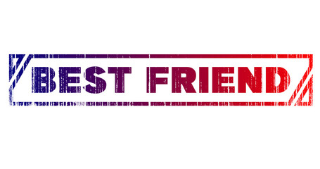 best friend stickers illustration