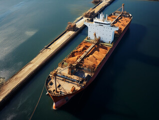 transporting grain by ship of commerce