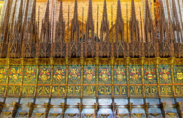 Wall Mural - Barcelona, la Cathedraal de La Seu