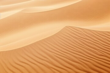 Wall Mural - Ripples on sand texture background, wind-swept desert dunes, arid landscape backdrop, arid and sandy