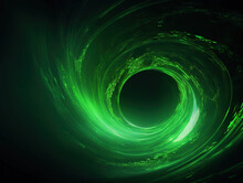 Green Energy Wormhole Spiral