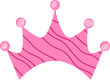 Pink princess crown