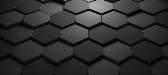 Sticker - abstract background with hexagons