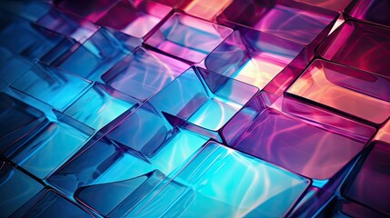 inspiring abstract glass texture background, generative ai
