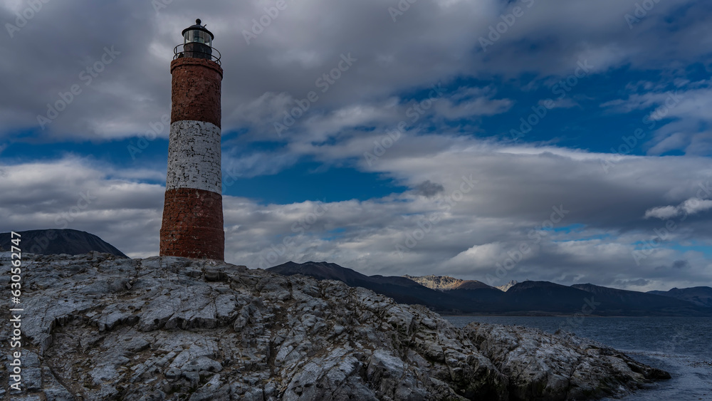 An ancient lighthouse at the edge of the world Les Eclaireurs stands on ...