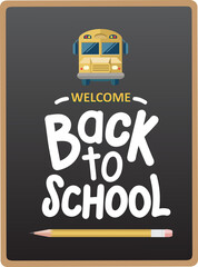 Wall Mural - Digital png illustration of back to school text on transparent background