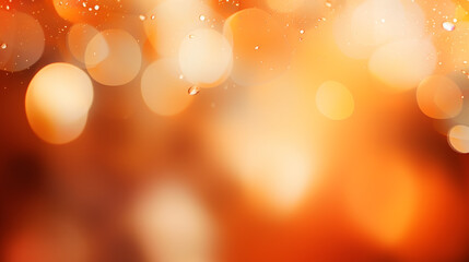 Poster - Abstract soft gold festive background with bokeh light