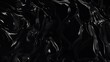 © Raool - 4k deep black liquid abstract background. Dark fluid water surface. Acrylic elegant cover. 3d creative dynamic poster. Black Friday Sale BG. Luxury premium. Marble wave, Generative AI
