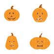 © AkbarFikri - Pumpkin Handdrawn Design. Easy To Edit. EPS 10