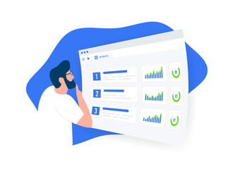 Poster - seo competitor analysis - understanding market. conduct thorough research and seo competitive analyz