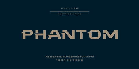 phantom masculine sportive swoosh dynamic font