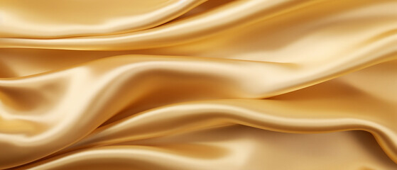 Wall Mural - golden silk background