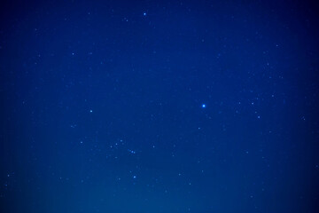 Wall Mural - night dark sky with bright stars