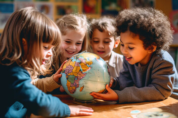 kids learning about different cultures