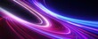 © AKKA - abstract futuristic background with pink blue glowing neon moving high speed wave lines and bokeh lights. Data transfer concept Fantastic wallpaper