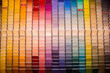 © Austockphoto - paint samples at a hardware shop