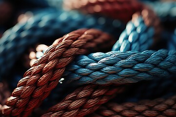 sailing rope macro