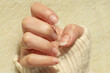 © TSViPhoto - Natural nails without polish. Clear cuticles, hydrated skin. Traditional healthy nail care polish-free.