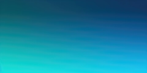 Bright teal and blue gradient background with copy space, banner design