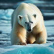 white bear snow bear, bear on ice grizzly bear
