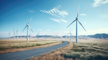 Wind Turbine To Generate Electricity For Renewable Energy