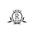 Royal Design Alphabet Logo R