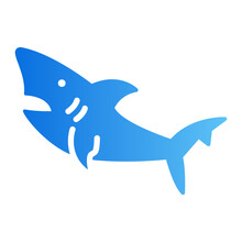 Shark Gradient Icon