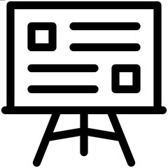 Poster - presentation icon