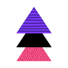 Aufkleber - Geometric Element and Shape for Creative Design Vector Composition
