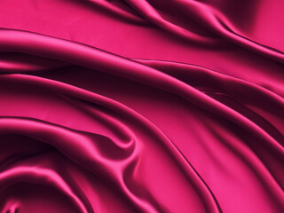 abstract background luxury cloth or liquid wave or wavy folds of grunge silk texture satin velvet material or luxurious Christmas background or elegant wallpaper design, background. 3D Rendering