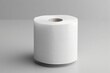 © twilight mist - Toilet paper isolated on grey background