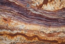 Petrified Wood Texture Background, Fossilized And Ancient Wood Grains, Natural And Geological Surface, Rare And Preserved