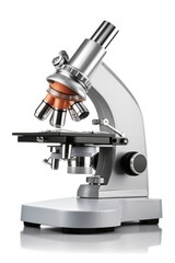 Poster - Professional microscope in laboratory, Science equipment and medical tools, Microscope research.