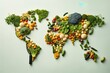 world food day. world vegetable day