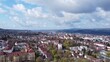 Weingarten, Deutschland: Blick über die oberschwäbische Stadt