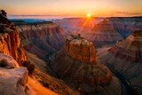 Fototapeta  - grand canyon sunset state