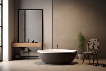 Wall Mural - Modern luxury bathroom.