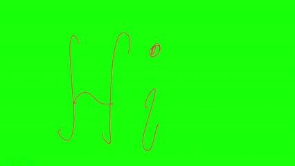 Wall Mural - illustrative animation of the pink word 
