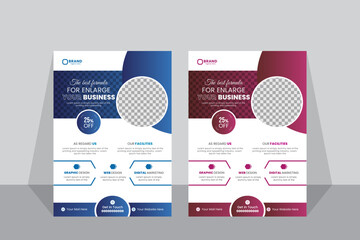 corporate business flyer design