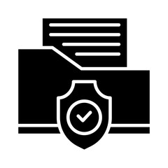 Poster - File Protection Icon