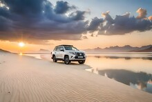Toyota Land Cruiser In The Desert