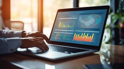 Data analytics and key performance indicators on information for Business strategy and intelligence.