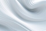 Fototapeta Perspektywa 3d - Soft Modern Wave Light Gray and White abstract background. generative ai