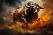 Bull Charging Matador in Dramatic Showdown