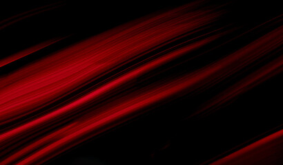 Poster - abstract red and black are light pattern with the gradient is the with floor wall metal texture soft tech diagonal background black dark sleek clean modern. for empty studio room backdrop wallpaper.